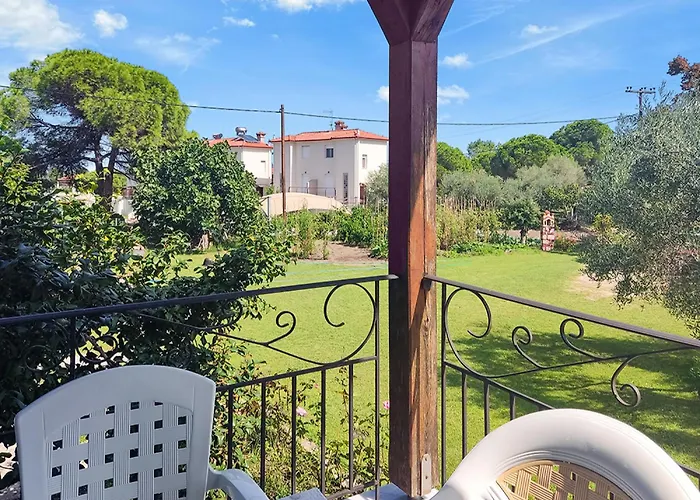 House In With Big Garden For 5 Persons. Vourvourou