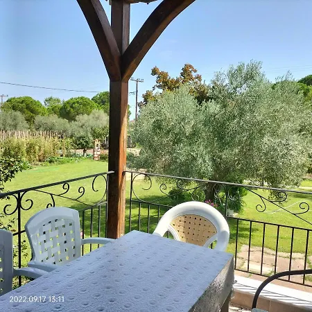 House In With Big Garden For 5 Persons. Vourvourou