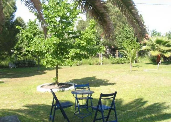 House In With Big Garden For 5 Persons. Vourvourou